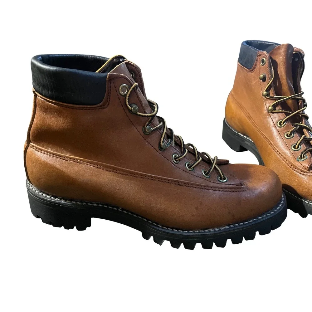 VtG 60s LL BEAN Maine‎ Leather Hiking Mountaineering Utility Boot 7.5 C Rare